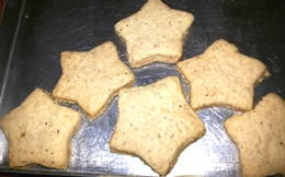 Figure 3: Pineapple fibre enriched biscuit Figure 3: Pineapple fibre enriched biscuit